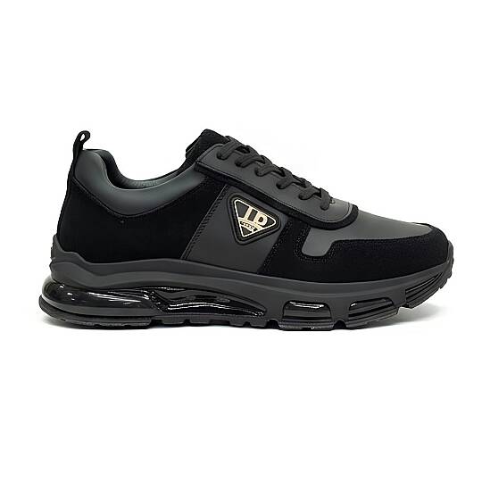 2027 Erkek Sneaker %100 Hakiki Süet Deri Konfor Taban - Siyah