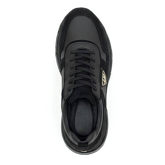 2027 Erkek Sneaker %100 Hakiki Süet Deri Konfor Taban - Siyah - 3